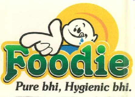 Foodie ‘pure Bhi, Hygienic Bhi.’ Device mark 5928286 Trademark