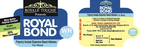 Royal Touch Royal Bond Wr Device mark 5944315 Trademark