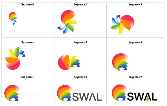 Swal Logo (motion Mark) Device mark 5950583 Trademark