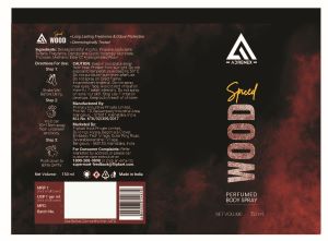 Adrenex Spiced Wood (logo And Device) Device mark 5950826 Trademark