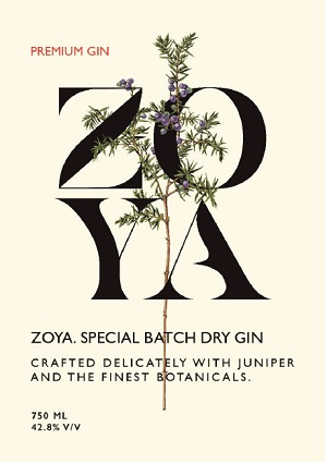 Zoya Special Batch Dry Gin Device mark 5951237 Trademark