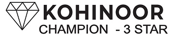 Kohinoor Champion-3 Star Device mark 5952400 Trademark