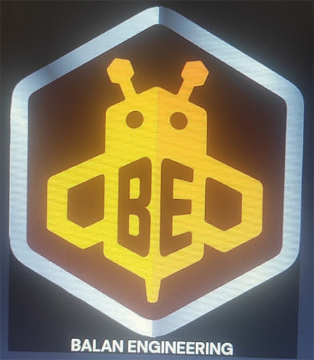 Balan Engineering – With Device Of Be Device mark 5957770 Trademark