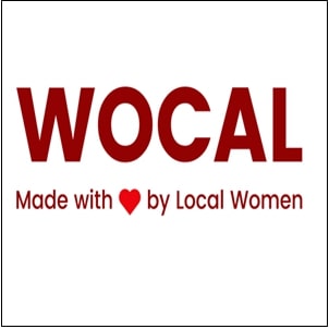 Wocal With Tagline"made With Love Symbol By Local Women" Device mark 5969715 Trademark