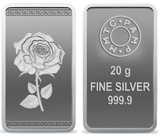 Device Of Silver Bar With Rose Device mark 5970721 Trademark