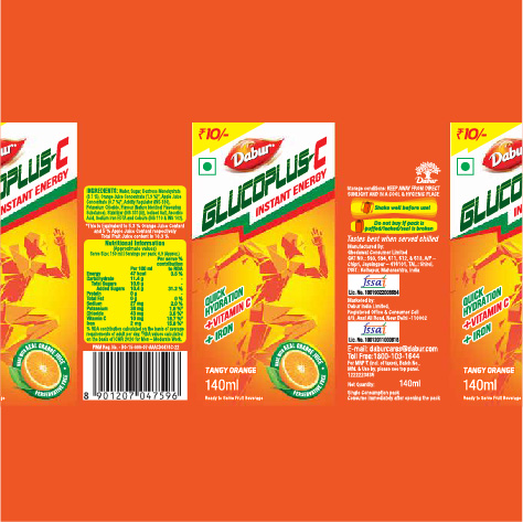 Dabur Glucoplus-c Device mark 5977332 Trademark