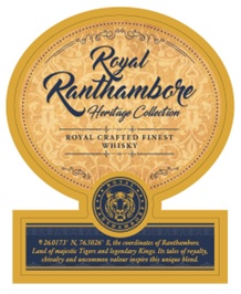 Royal Ranthambore Heritage Collection Royal Crafted Finest Whisky (label) Device mark 5979446 Trademark