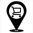 A Shopping Cart Inside A Location Icon Device mark 5988254 Trademark