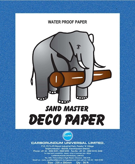 Cumi Sandmaster Packaging / Label Device mark 5993182 Trademark