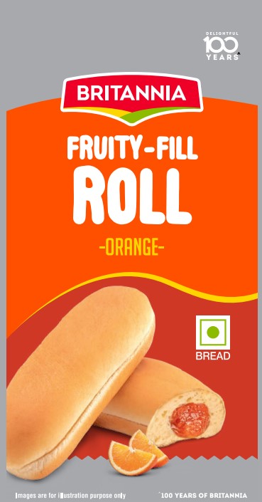 Fruity Fill Roll-orange Device mark 5996665 Trademark