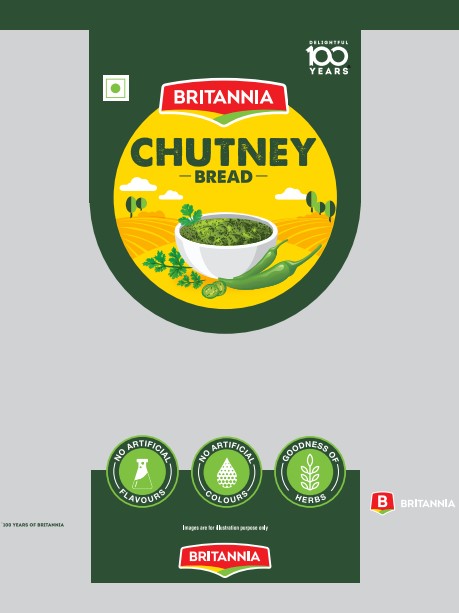 Britannia Chutney Bread Device mark 5996664 Trademark