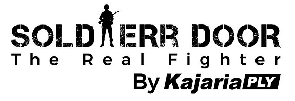 Soldierr Door The Real Fighter By Kajaria Ply Device mark 6001690 Trademark