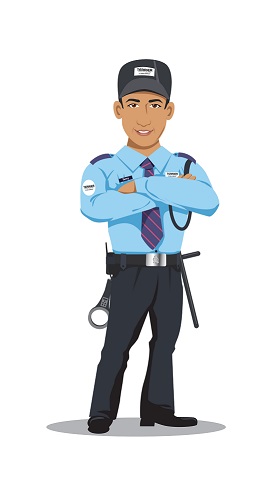 Security Guard Male Device mark 6006774 Trademark