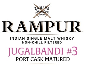 Rampur Indian Single Malt Whisky Non-chill Filtered Jugalbandi #3 Port Cask Matured (label) Device mark 6012731 Trademark