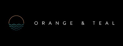 Orange & Teal Device mark 6170624 Trademark