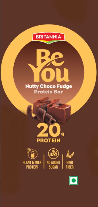 Britannia Beyou Choco Nutty Fudge Device mark 6013429 Trademark