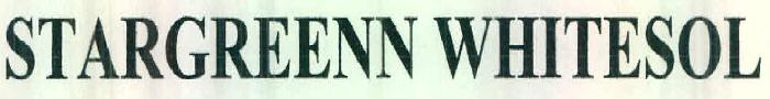 Stargreenn Whitesol Device mark 2522367 Trademark