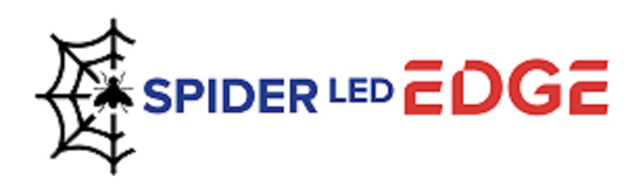 Spider Led Edge ( Logo And Device) Device mark 6025336 Trademark