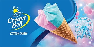 Cream Bell- Cotton Candy Device mark 6041372 Trademark