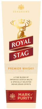 Royal Stag (label) Device mark 6049918 Trademark