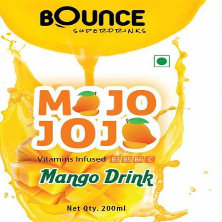 Bounce Superdrinks Mojo Jojo Mango Drink Device mark 6050528 Trademark