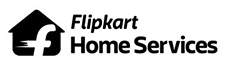 Flipkart Home Services ( Logo & Device) With Black Background Device mark 6063411 Trademark