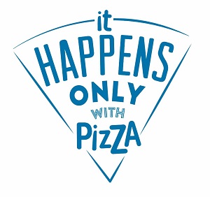 "it Happens Only With Pizza" Device mark 6065167 Trademark