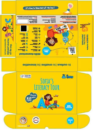 Sofia’s Literacy Tour With Cartoon Of A Girl And Logo Of Boman Device mark 5700625 Trademark