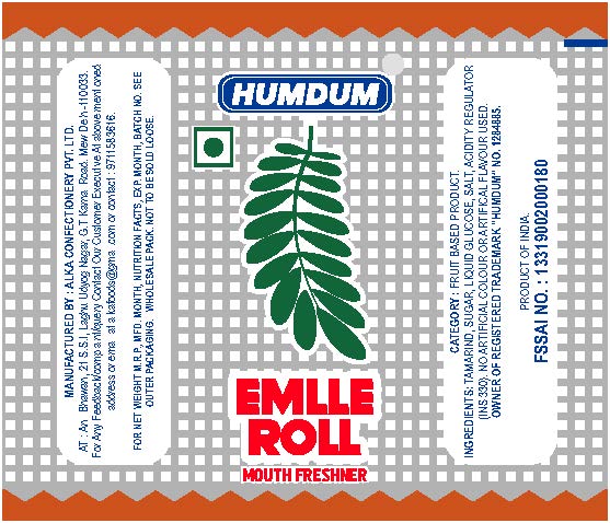 Humdum Emlle Roll Device mark 5714666 Trademark