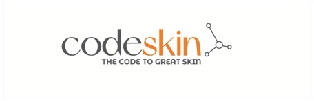 Codeskin With Tagline The Code To Great Skin Device mark 5804415 Trademark