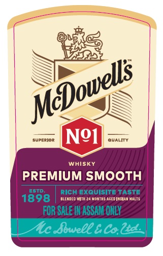 Mcdowell's No.1 Label Device mark 6031503 Trademark