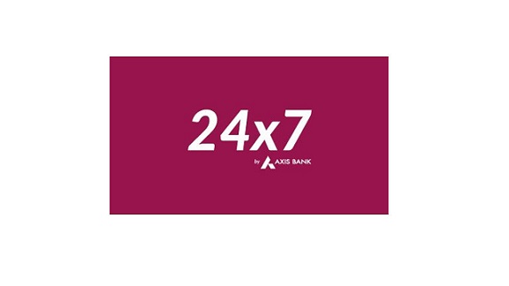 24x7 By Axis Bank Device mark 6071012 Trademark