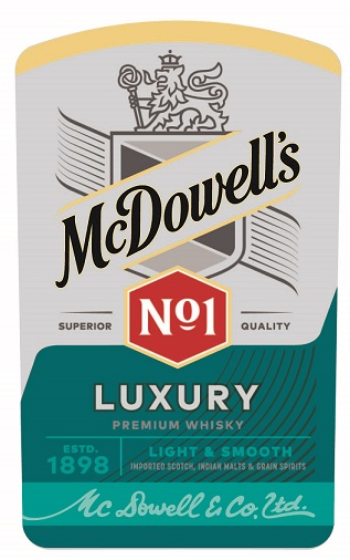 Mcdowell's No.1 Label Device mark 6072069 Trademark