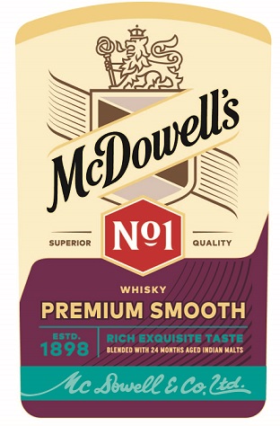 Mcdowell's No.1 Label Device mark 6072070 Trademark
