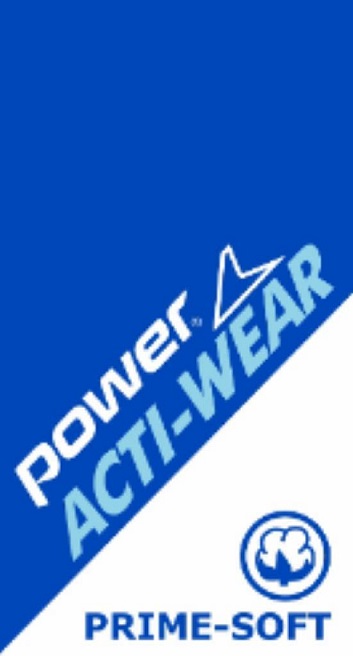 Power Acti-wear (label) Device mark 6080268 Trademark