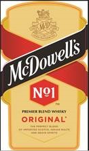 Mcdowell's No.1 Premier Blend Whisky Original Label Device mark 6081349 Trademark