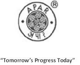 Apar "tomorrow's Progress Today" Device mark 2716235 Trademark
