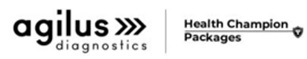 Agilus Diagnostics Health Champion Packages Device mark 6095450 Trademark