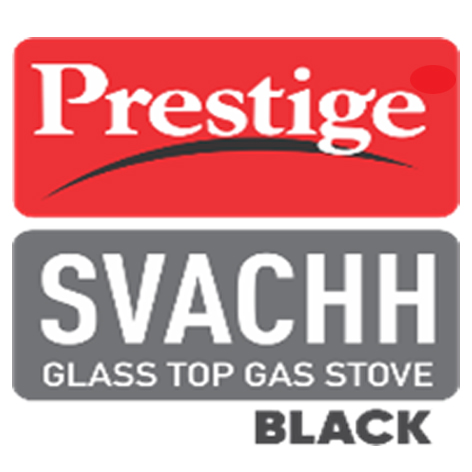 Prestige Svachh Glass Top Gas Stove Black Device mark 6100062 Trademark