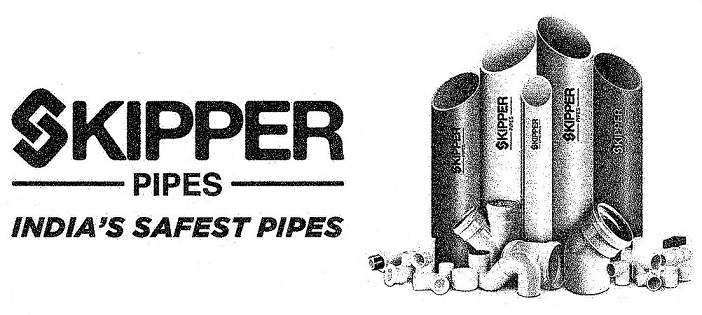 Skipper Pipes India's Safest Pipes Device mark 6103801 Trademark