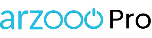 Arzooo Pro Written In A Stylized Text Device mark 6112713 Trademark