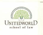 Unitedworld School Of Law With U Logo Device mark 2687481 Trademark