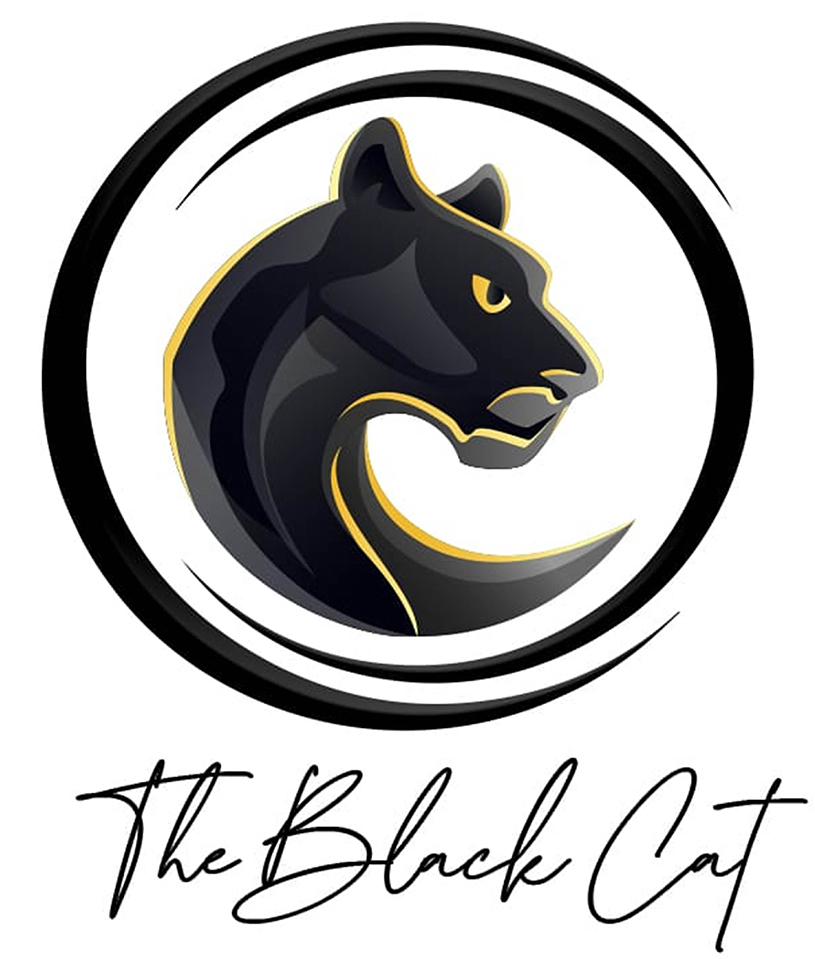 The Black Cat (with Device). Device mark 6124440 Trademark