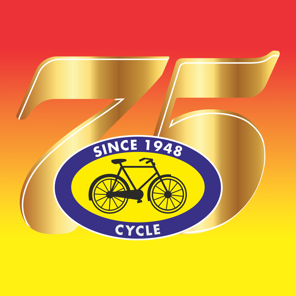 Cycle Brand 75 Years Device mark 6128643 Trademark