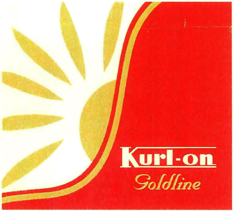 Kurl-on Goldline (with Device) Device mark 6129061 Trademark