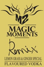 M2 Magic Moments Remix Lemon Grass & Ginger Special Flavoured Vodka (label) Device mark 6130325 Trademark