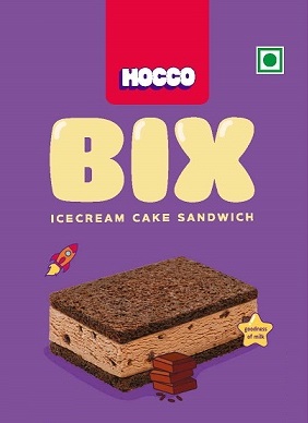 Hocco Bix Ice Cream Cake Sandwich Device mark 6130331 Trademark