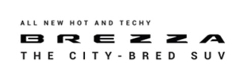 All New Hot And Techy Brezza The City - Bred Suv Device mark 6131450 Trademark