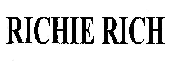 Richie Rich (logo) Device mark 2252214 Trademark