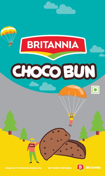Britannia Choco Bun Device mark 6150993 Trademark
